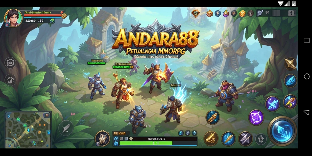 Tampilan gameplay seru di dunia fantasi ANDARA88.
