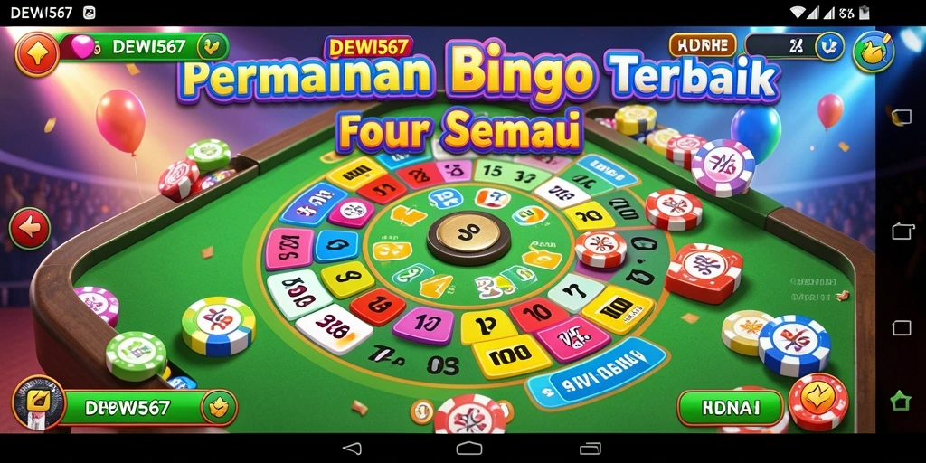 Screenshot dari gameplay seru DEWI567 yang menampilkan Bingo.