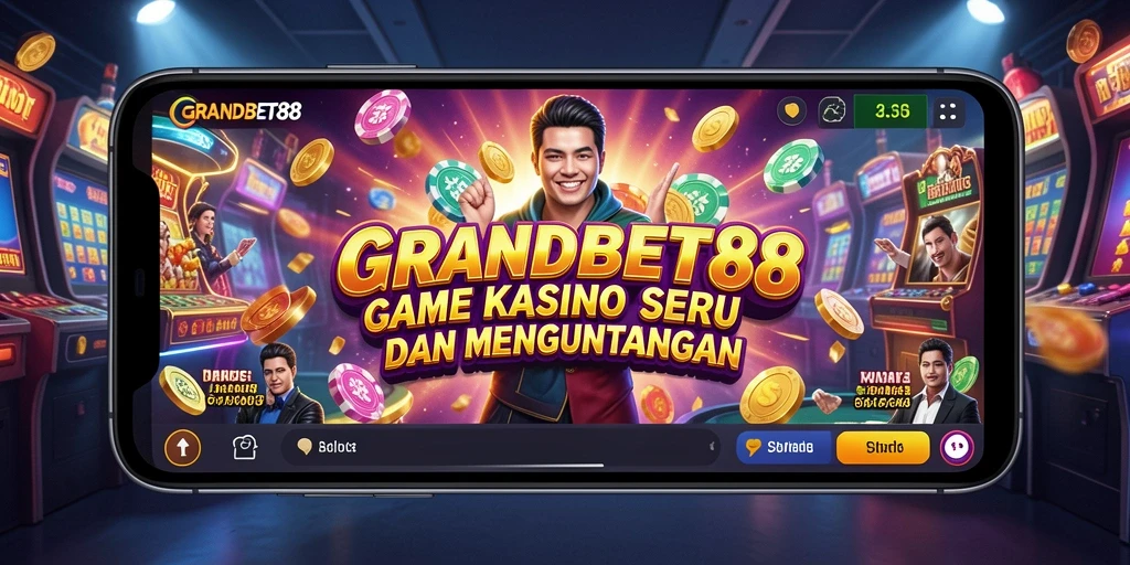 Tampilan gameplay kasino yang seru dan mendebarkan.