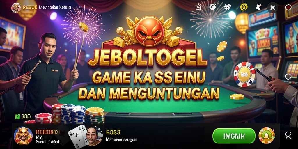 Screenshot gameplay JEBOLTOGEL menampilkan keseruan bermain Kasino.