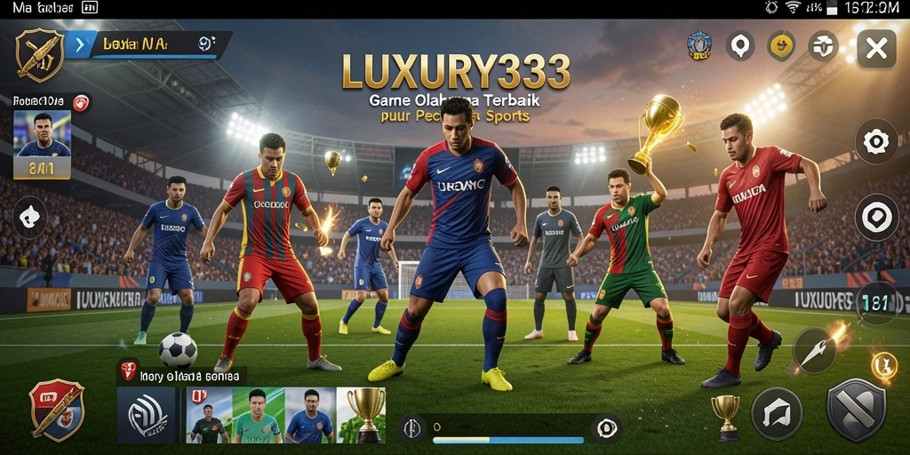 Tampilan gameplay LUXURY333 yang mendebarkan dalam berbagai olahraga.
