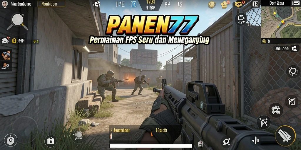 Tangkapan layar menunjukkan aksi seru dalam gameplay FPS.