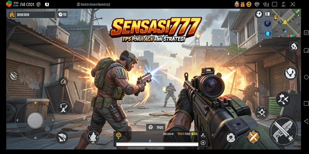 Tampilan gameplay menegangkan dari SENSASI777 dengan aksi seru dan strategi kejar-kekejar.